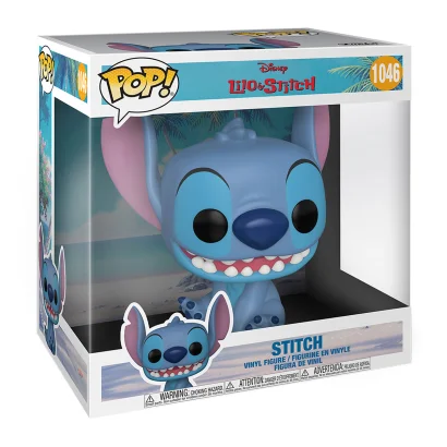 Ігрова фігурка FUNKO POP! серії "Ліло та Стіч" - СТІЧ, ЩО ПОСМІХАЄТЬСЯ (25 см)