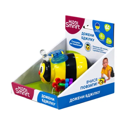 Іграшка, що розвиває KIDDI SMART – ДОЖЕНИ БДЖІЛКУ (світло, звук)
