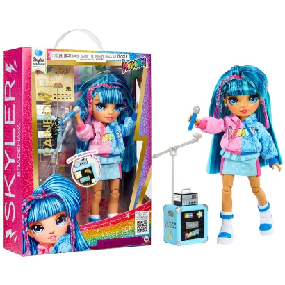 Лялька RAINBOW HIGH серії "Junior High Rockband" - СКАЙЛЕР (з аксес.)