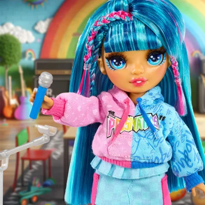 Лялька RAINBOW HIGH серії "Junior High Rockband" - СКАЙЛЕР (з аксес.)