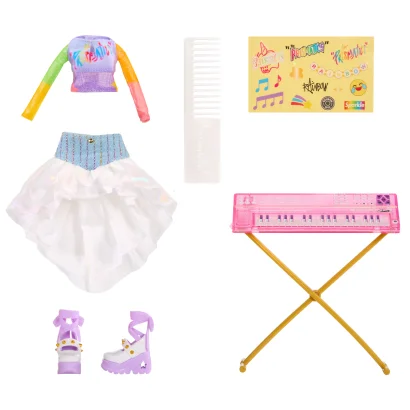 Лялька RAINBOW HIGH серії "Junior High Rockband" - АМАЯ (з аксес.)