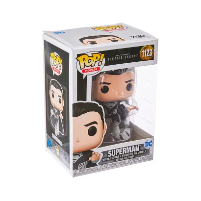 Ігрова фігурка FUNKO POP! серії "Ліга Справедливості" &ndash; СУПЕРМЕН (чорний костюм)