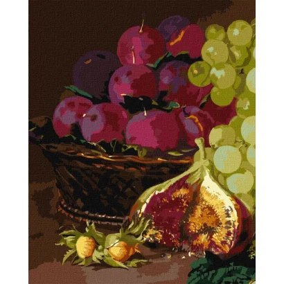 Картина за номерами "Шедевр у деталях" &copy;Amalie K&auml;rcher Ідейка KHO5664 40х50 см