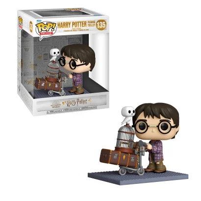 Ігрова фігурка FUNKO POP! DELUXE серії &quot;Гаррі Поттер&quot; - ГАРРІ ПОТТЕР З ВІЗКОМ