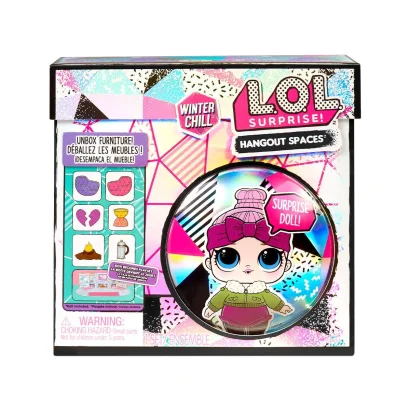 Ігровий набір з лялькою L.O.L. SURPRISE! &quot;Маленькі кімнатки&quot;- ШАЛЕ З КАМІНОМ МИЛОЇ КРИХІТКИ
