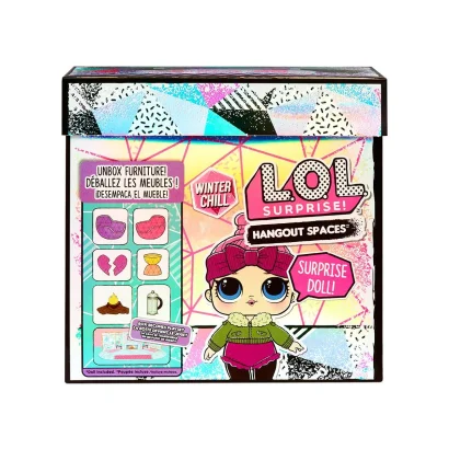Ігровий набір з лялькою L.O.L. SURPRISE! &quot;Маленькі кімнатки&quot;- ШАЛЕ З КАМІНОМ МИЛОЇ КРИХІТКИ