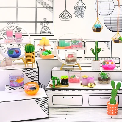 Ігровий набір MINIVERSE серії "Mini Lifestyle" - СТВОРИ ЗАТИШОК (в асорт., в дисп.)