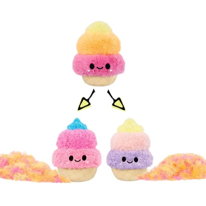 М’яка іграшка-антистрес FLUFFIE STUFFIEZ – ПУХНАСТИЙ СЮРПРИЗ МОРОЗИВО