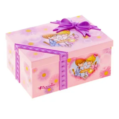 Дитяча музична шкатулка 9209 з балериною  (Фіолетовий)