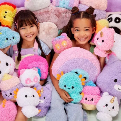 М’яка іграшка-антистрес FLUFFIE STUFFIEZ серії &quot;Small Plush&quot; – БДЖІЛКА/СОНЕЧКО