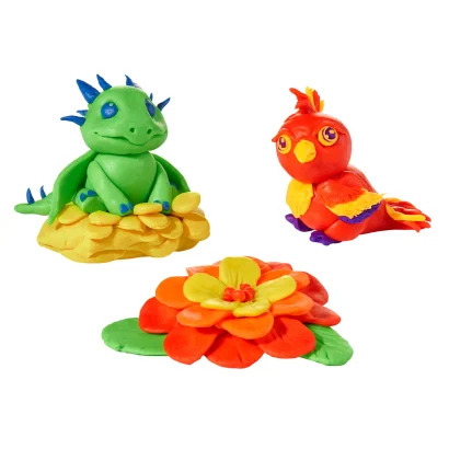 Маса для ліплення, що не засихає, WONDER FACTORY &ndash; СВІТ КОЛЬОРУ ТА ФОРМИ (в асорт., в дисп.)