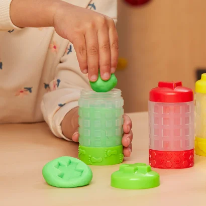 Маса для ліплення, що не засихає, WONDER FACTORY &ndash; СВІТ КОЛЬОРУ ТА ФОРМИ (в асорт., в дисп.)