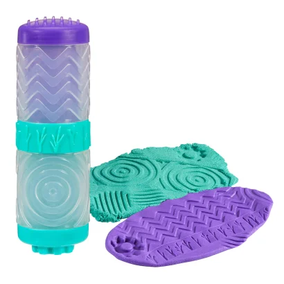 Набір для ліплення 2-В-1 WONDER FACTORY &ndash; ЯСКРАВИЙ СТАРТ: МАСА ДЛЯ ЛІПЛЕННЯ І ПІСОК (в ас., в дисп)