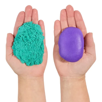 Набір для ліплення 2-В-1 WONDER FACTORY &ndash; ЯСКРАВИЙ СТАРТ: МАСА ДЛЯ ЛІПЛЕННЯ І ПІСОК (в ас., в дисп)