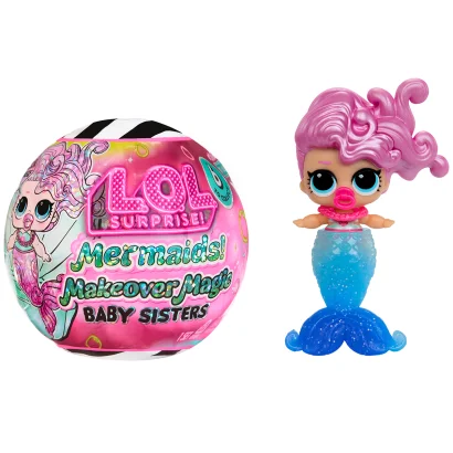 Ігровий набір з лялькою L.O.L. SURPRISE! серії "Mermaids! Makeover Magic" &ndash; МИЛІ РУСАЛОНЬКИ-СЕСТРИЧКИ