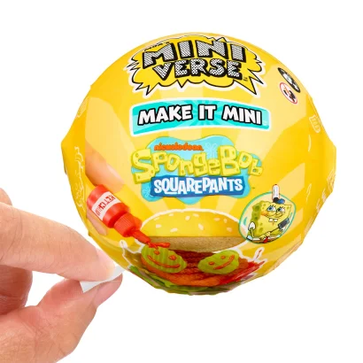 Ігровий набір MINIVERSE серії "SpongeBob" &ndash; СТВОРИ СМАКОЛИКИ КРАСТІ КРАБ (в асорт, в дисп)