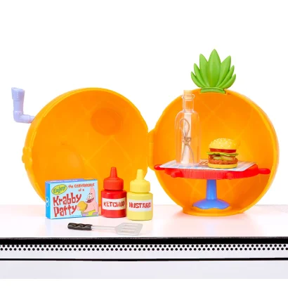 Ігровий набір MINIVERSE серії "SpongeBob" &ndash; СТВОРИ СМАКОЛИКИ КРАСТІ КРАБ (в асорт, в дисп)