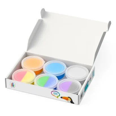 Набір пластиліну, що самостійно твердіє, ЛІПАКА &ndash; ПТАХИ: ПІНГВІН, ПАВИЧ, ТУКАН