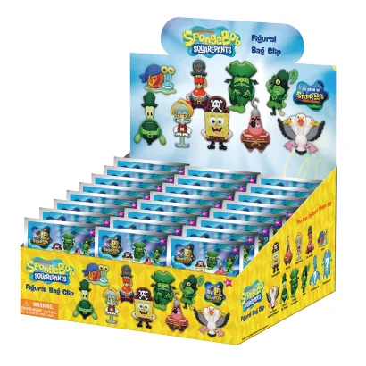 Ігрова фігурка на кліпсі MONOGRAM серії "Губка Боб" (в ас.)