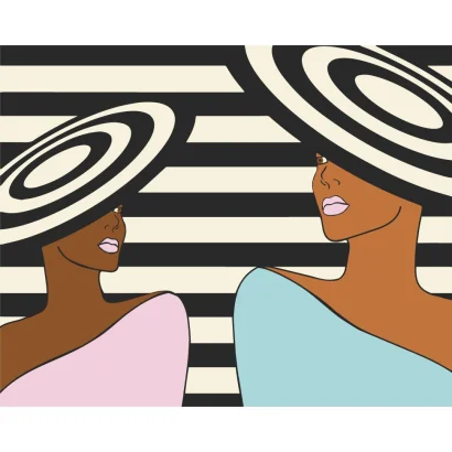 Картина за номерами &quot;Лінії Моди&quot; Art Craft 10393-AC 40х50 см