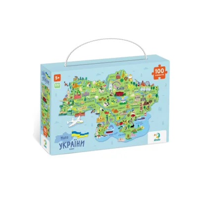 300267 Пазл &laquo;Карта України&raquo; 100 елементів