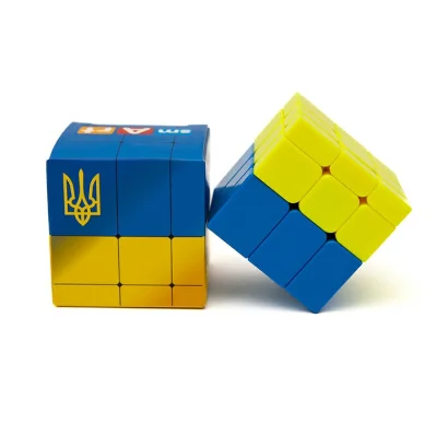 Головоломка Розумний кубик SCU333 &quot;Прапор України&quot; (Bicolor Bump Smart Cube &quot;Ukraine&quot;)