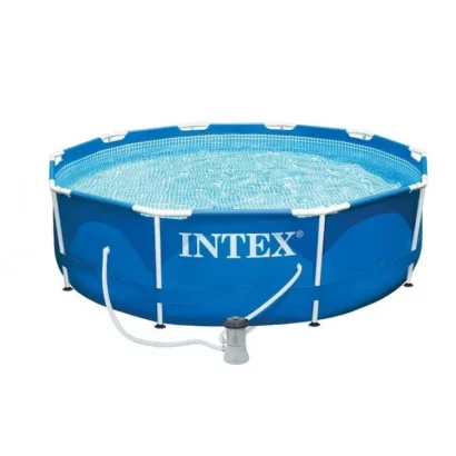 Басейн каркасний &quot;Metal Frame Pool&quot; Intex 28202, 305Х76 см, з фільтр-насосом, 4485 л.