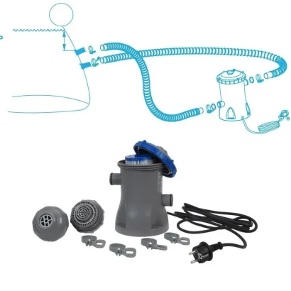 Басейн каркасний "Steel Pro" BESTWAY 56424 400Х211Х81 см, фільтр-насос