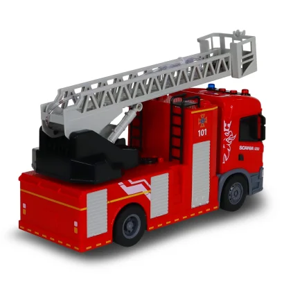 Автомодель серії "Big Truck" &ndash; ПОЖЕЖНА МАШИНА SCANIA (світло, звук, функ. води)