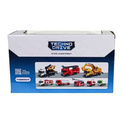 Автомодель серії "Big Truck" &ndash; СМІТТЄВОЗ SCANIA (світло, звук)