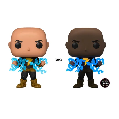 Ігрова фігурка FUNKO POP! серії "Чорний Адам" &ndash; ЧОРНИЙ АДАМ (w/glow chase)