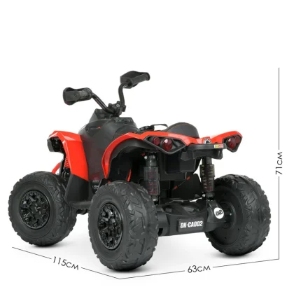 Дитячий електромобіль Квадроцикл Bambi M 5001EBLR-3 Червоний