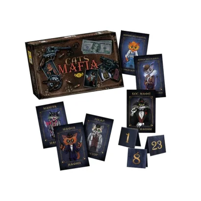 Настільна гра &quot;MAFIA CATS&quot; Майстер MKZ0811