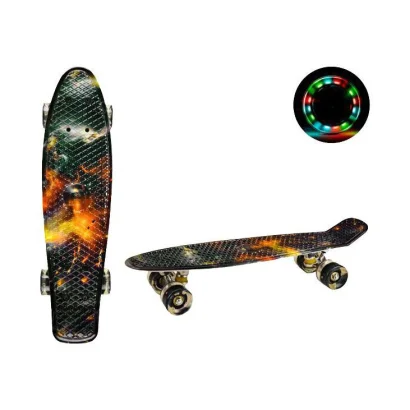 Скейт &quot;Пенні борд&quot;  SC20417 PU колеса зі світлом, 56 см