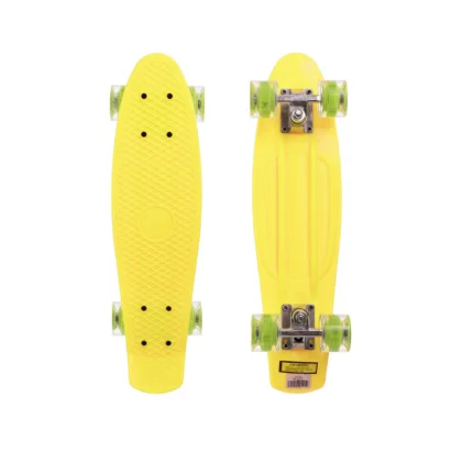 Скейт "Пенні борд"  SC20424 PU колеса зі світлом, 56 см