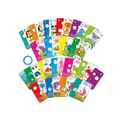 Розвиваюча гра Відгадайки &quot;Жителі зоопарку та моря&quot; Vladi toys VT5000-14 Укр