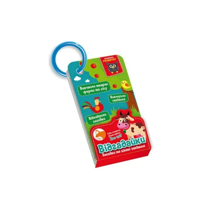 Розвиваюча гра Відгадайки &quot;Тварини та ферми&quot; Vladi toys VT5000-13 Укр