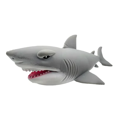 Стретч-іграшка у вигляді тварини &ndash; ГІГАНТСЬКА АКУЛА (біла)