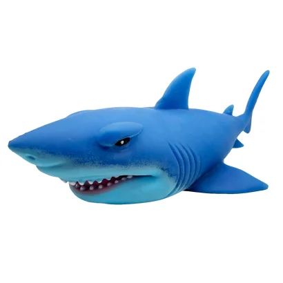 Стретч-іграшка у вигляді тварини &ndash; ГІГАНТСЬКА АКУЛА (синя)