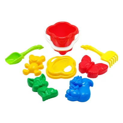 Пісочний&nbsp;набір&nbsp;"Дзвіночок"&nbsp;№2 Colorplast 0985 Червоний