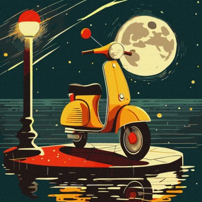 Картина&nbsp;за&nbsp;номерами &nbsp;"Чудовий&nbsp;сон" &copy;pravda.dmtr Ідейка&nbsp;KHO5004 40х40 см