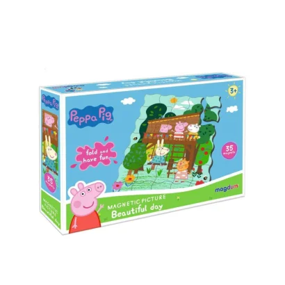 Магнітний пазл Свинка Пеппа "Чудовий день" Magdum&nbsp;МЕ&nbsp;5031-07