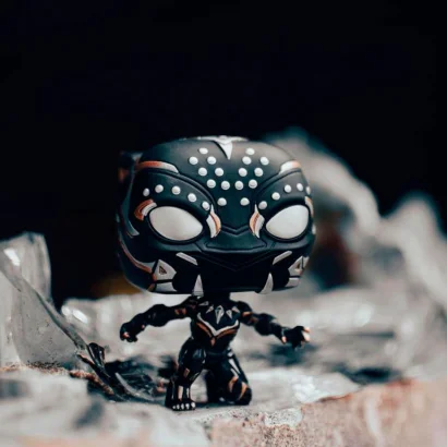 Ігрова фігурка FUNKO POP! cерии "Чорна пантера: Ваканда назавжди" - ЧОРНА ПАНТЕРА