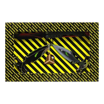 Набір сувенірних ножів дерев'яних SO-2 "МЕТЕЛЬ BLACK WIDOW &amp; HARMONY daggers" SO2-11-B