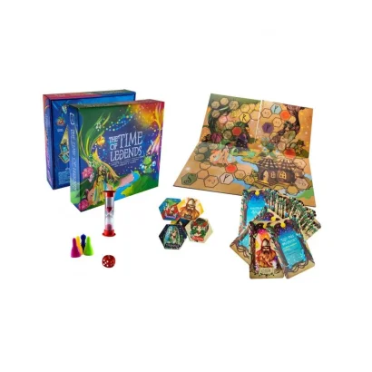 Настільна гра &quot;The time of Legends&quot; Strateg 30267 з пісочним годинником