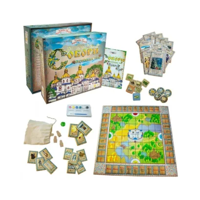 Настільна гра &quot;Собори&quot; Strateg 30104 стратегічна