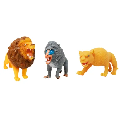 Стретч-іграшка у вигляді тварини &ndash; ПОВЕЛИТЕЛІ САВАНИ ( в диспл.)