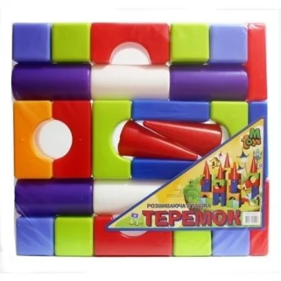 Дитячий конструктор Теремок &quot;Середній&quot; 08072 з блоків