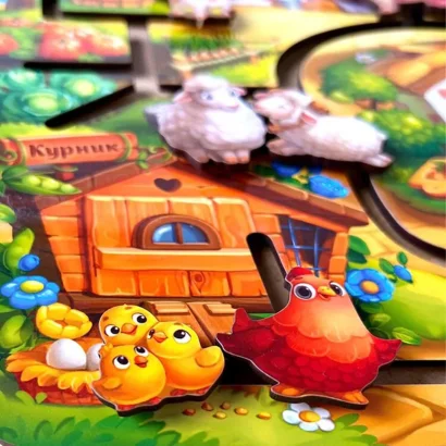 Розвиваюча гра Лабіринт "Ферма" (ПСД213) PSD213