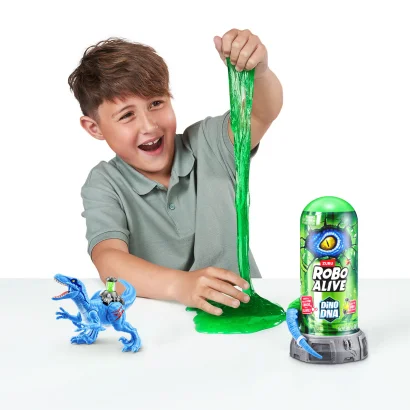 Інтерактивний ігровий набір ROBO ALIVE S1 - ДНК ВЕЛОЦИЗАВРА